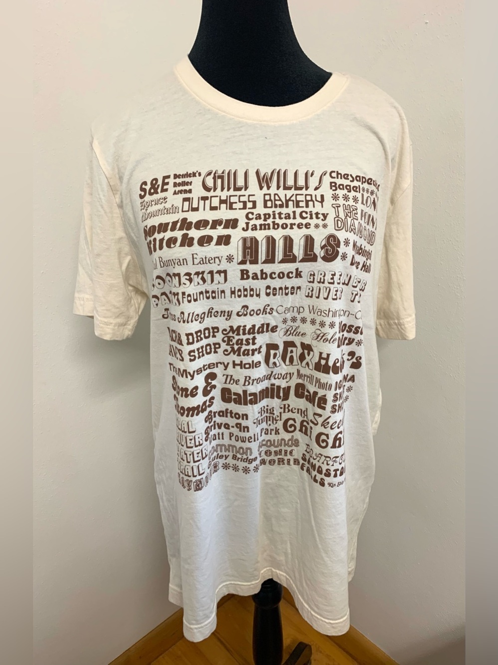 Kin Ship Goods WV landmarks tee